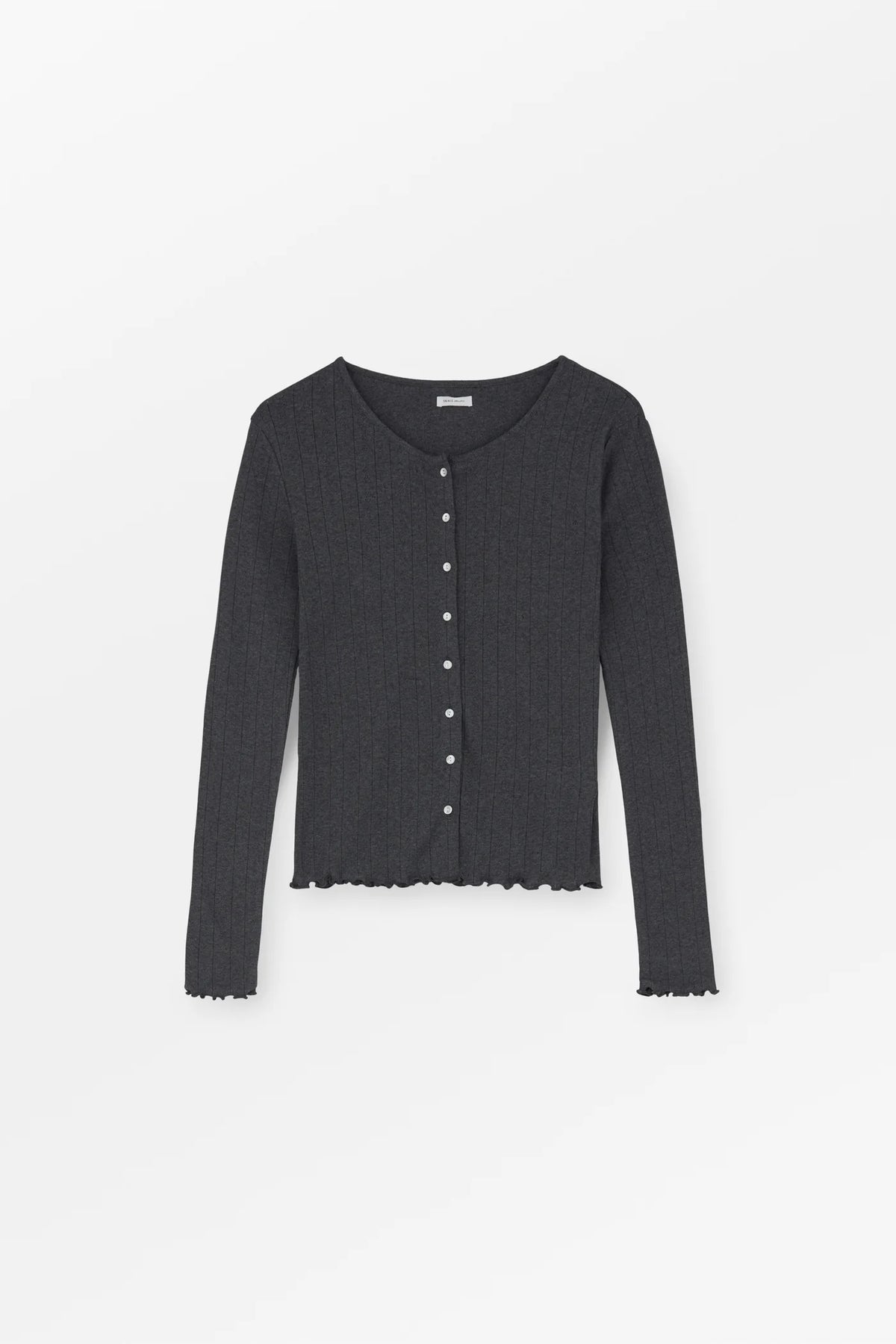 SKALL STUDIO - EDIE CARDIGAN - DARK GRAY BLEND