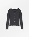 SKALL STUDIO - EDIE CARDIGAN - DARK GRAY BLEND