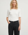 SKALL STUDIO - T-SHIRT EDIE - BLANC CASSÉ - PA26