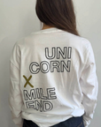UNICORN X MILE-END - LONG SLEEVE T-SHIRT - LOGO