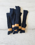 BILLY BAMBOO - CANADIAN COTTON CABLE-KNIT KNEE-HIGH SOCKS