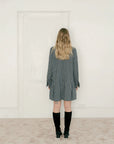A BRONZE AGE - FAYE DRESS - CARTER PLAID - FW25