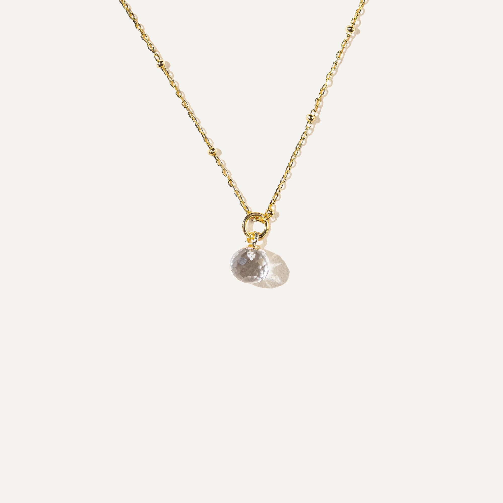 BOA - GATSBY NECKLACE WITH BIRTHSTONE