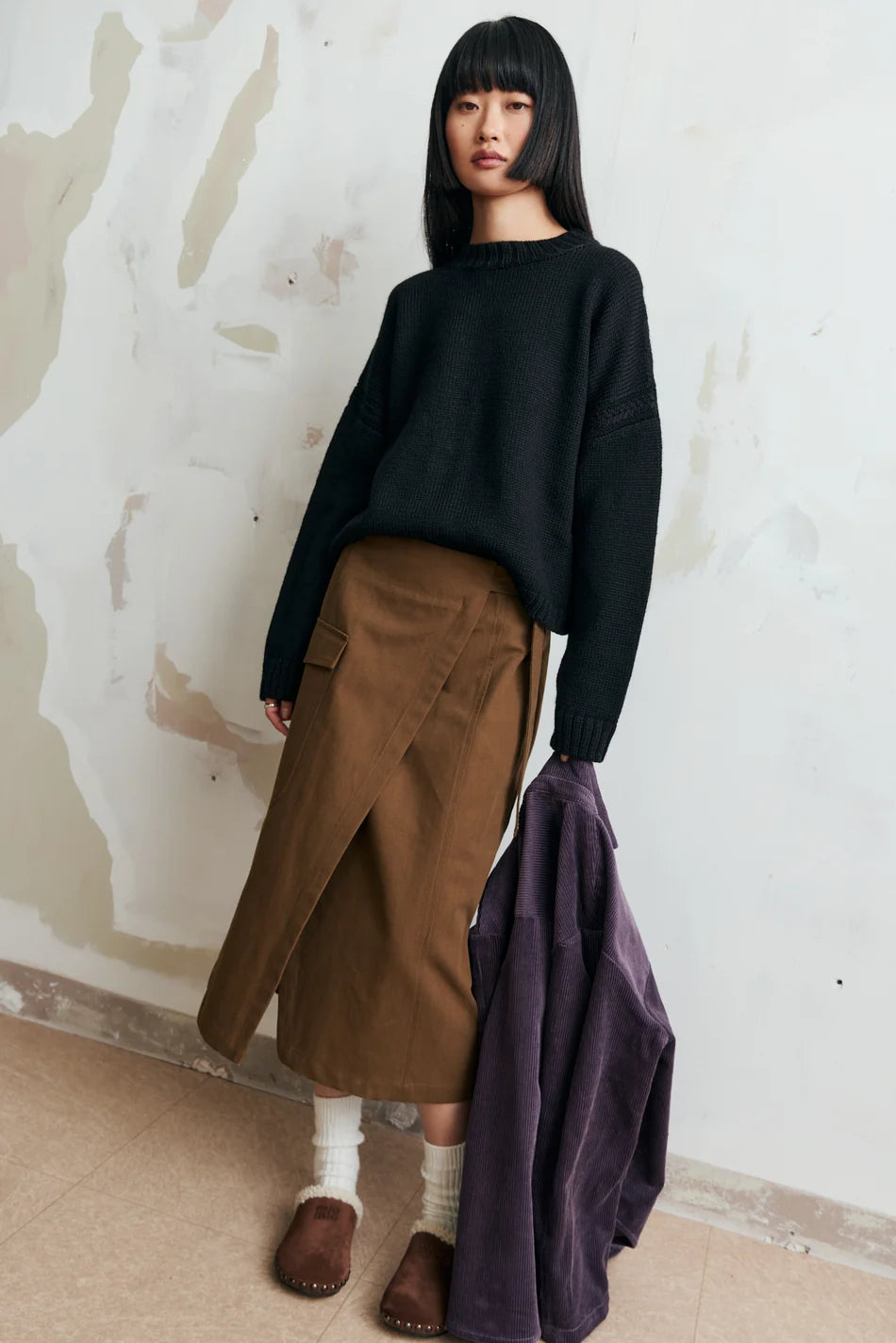EVE GRAVEL - TRICOT GRANGER - NOIR - AH26