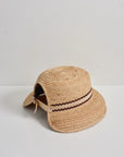 HEIRLOOM - GARDENIA - CHAPEAU DE PAILLE EN FORME DE DÔME