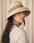 HEIRLOOM - GARDENIA - CHAPEAU DE PAILLE EN FORME DE DÔME