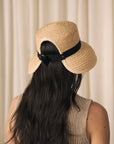 HEIRLOOM - GARDENIA - CHAPEAU DE PAILLE EN FORME DE DÔME