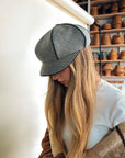 HEIRLOOM - CASQUETTE GAZETTE - CARREAUX NOIRS