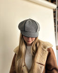 HEIRLOOM - CASQUETTE GAZETTE - CARREAUX NOIRS