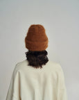 HEIRLOOM - CLOUD MOHAIR BEANIE - GOLDEN LATTE