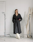 A BRONZE AGE - ROBE GRAMERCY - CHELSEA PLAID - AH26