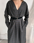 A BRONZE AGE - ROBE GRAMERCY - CHELSEA PLAID - AH26
