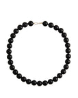 LISBETH JEWELRY - LARGE BOULE NECKLACE - BLACK TOURMALINE