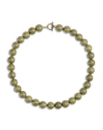 LISBETH JEWELRY - COLLIER GRANDE BOULE - JASPE AVOCAT