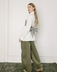 A BRONZE AGE - PANTALON GREENWICH - ARMY TWILL - AH26