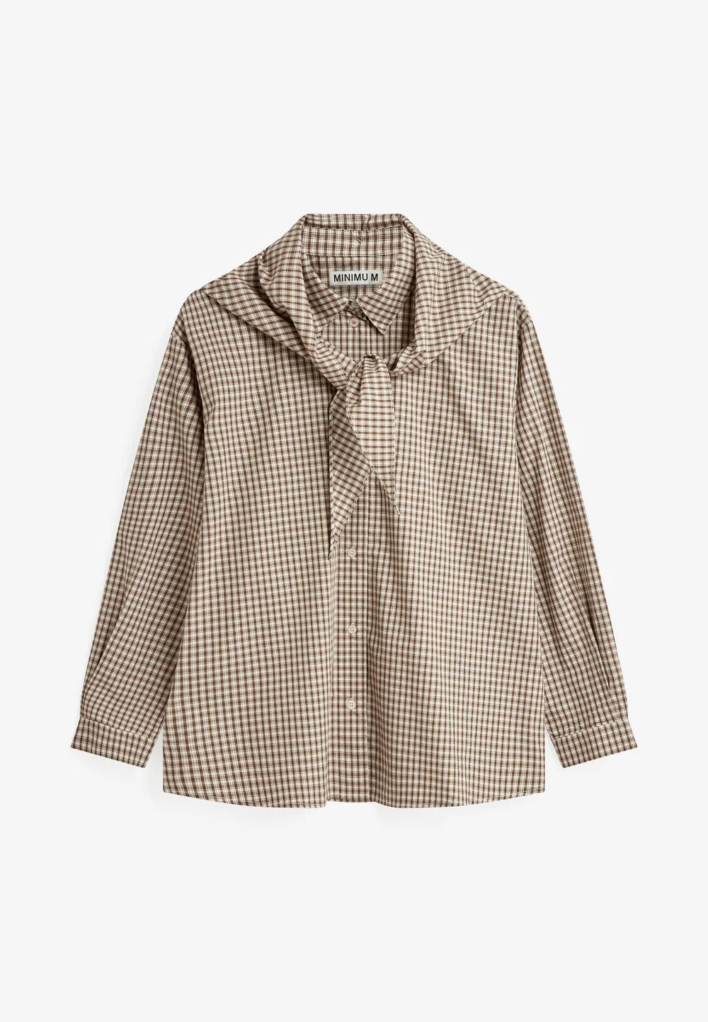 MINIMUM - CHEMISE HARPER - TEAK - AH26