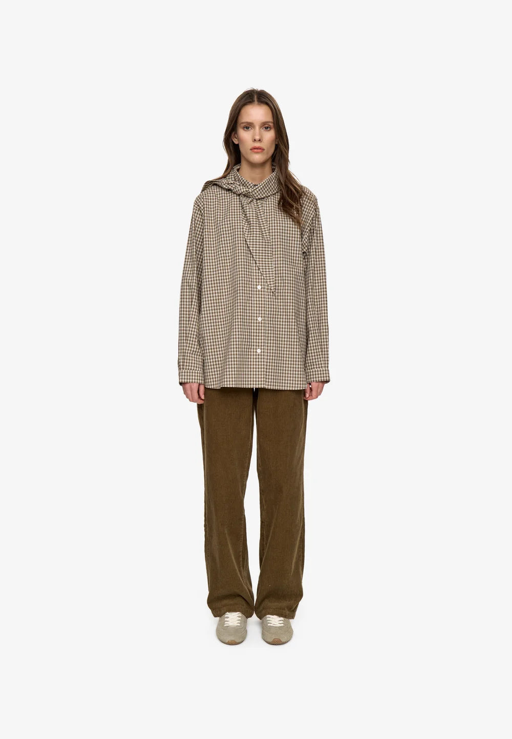 MINIMUM - CHEMISE HARPER - TEAK - AH26