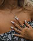 HAWKLY - ORB RING - SILVER