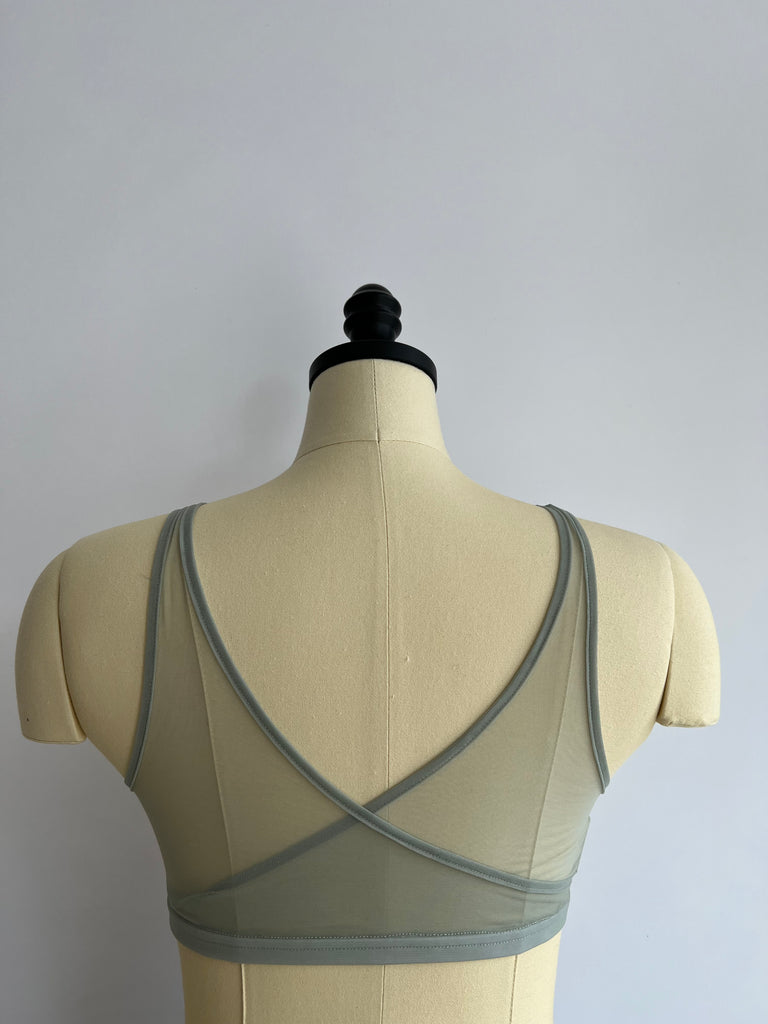 SIMONE WILD - BRALETTE CROISÉ - MIST