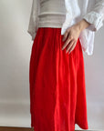 NAIF - JUPE JONIE - ROUGE COQUELICOT - PÉ26