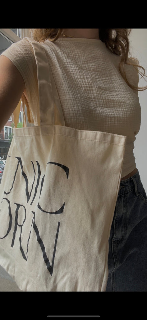 UNICORN - LARGE TOTE BAG AVEC LOGO