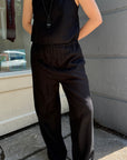 SHELTER - EVA TROUSERS - BLACK - SS26