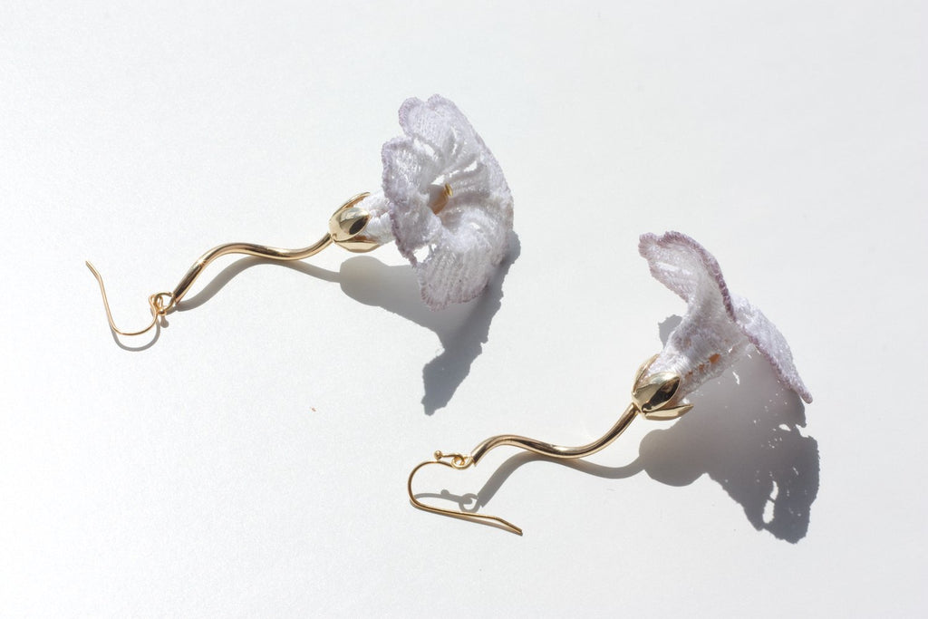 THIS ILK -  MORNING GLORY EARRINGS