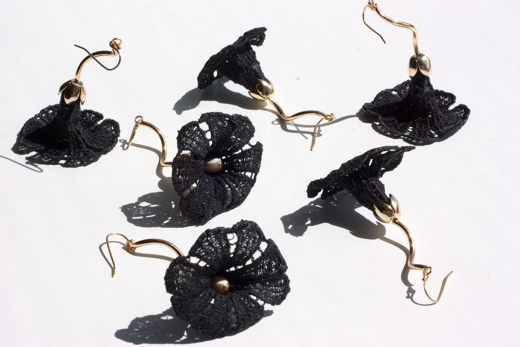 THIS ILK -  MORNING GLORY EARRINGS