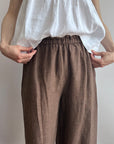 NAIF - TATE PANTS - CACAO - SS25