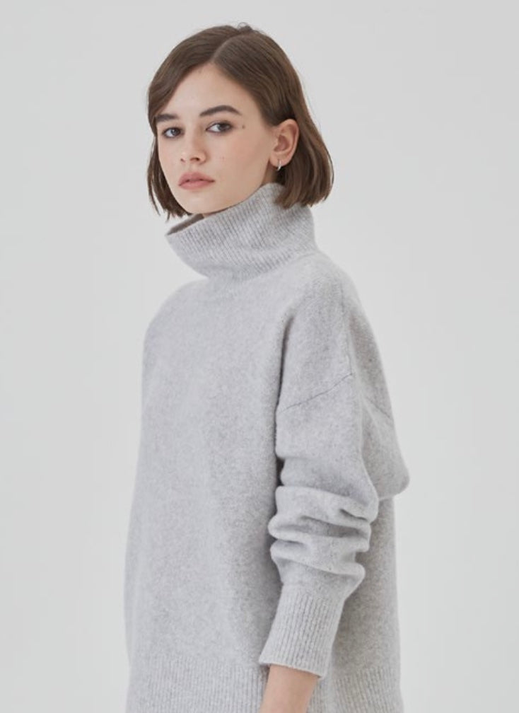 DIARTE - BENNETT SWEATER - ICE GREY - FW23