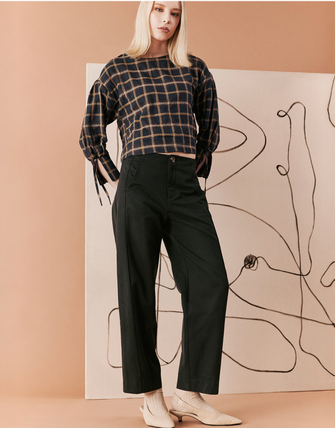 DAGG &amp; STACEY - PANTALON KIT - NOIR - AH26