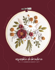BRODÉ SERRÉ - DIY EMBROIDERY KIT - FLORAL BOUQUET