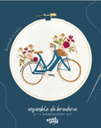 BRODÉ SERRÉ - DIY EMBROIDERY KIT - BIKE RIDE