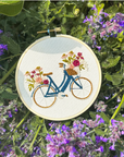 BRODÉ SERRÉ - DIY EMBROIDERY KIT - BIKE RIDE