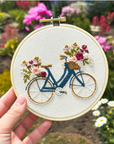BRODÉ SERRÉ - DIY EMBROIDERY KIT - BIKE RIDE