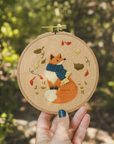 BRODÉ SERRÉ - KIT DE BRODERIE D.I.Y. - BRISE D'AUTOMNE