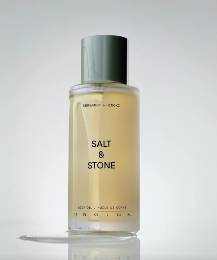 SALT &amp; STONE - HUILE POUR LE CORPS - BERGAMOT &amp; HINOKI