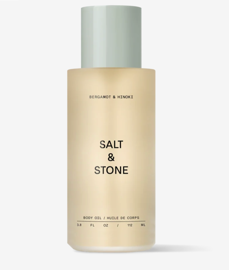 SALT &amp; STONE - HUILE POUR LE CORPS - BERGAMOT &amp; HINOKI