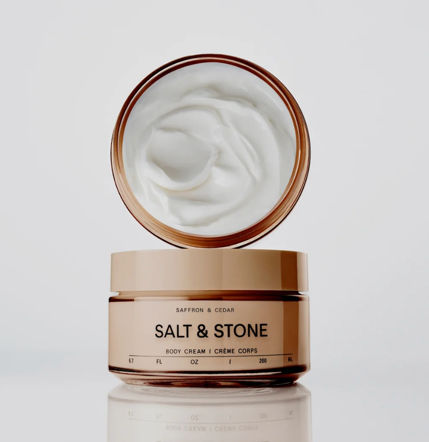 SALT &amp; STONE - CRÈME POUR LE CORPS - SAFRAN ET CÈDRE