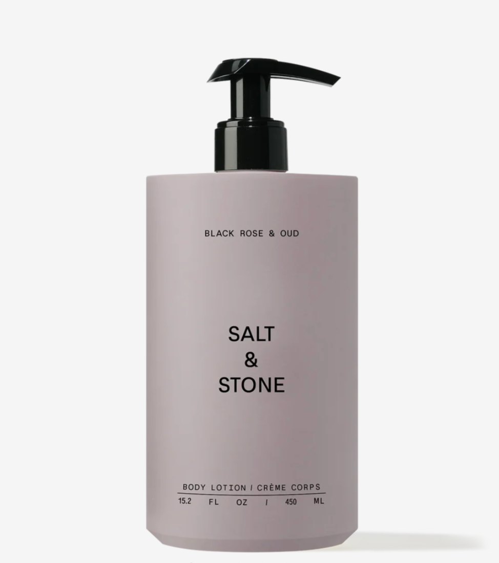 SALT &amp; STONE - LOTION POUR LE CORPS - ROSE NOIRE &amp; OUD 450ml