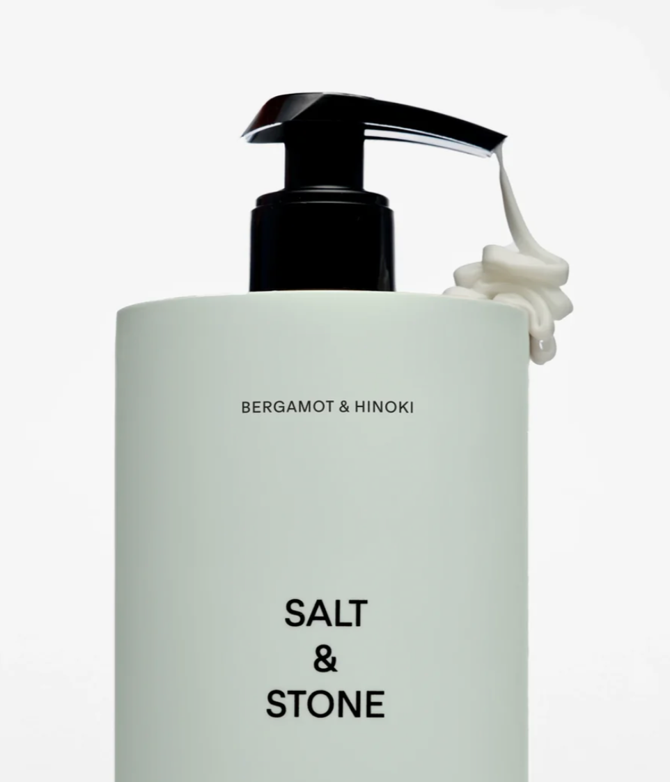 SALT &amp; STONE - LOTION POUR LE CORPS - BERGAMOT &amp; HINOKI 450 ml