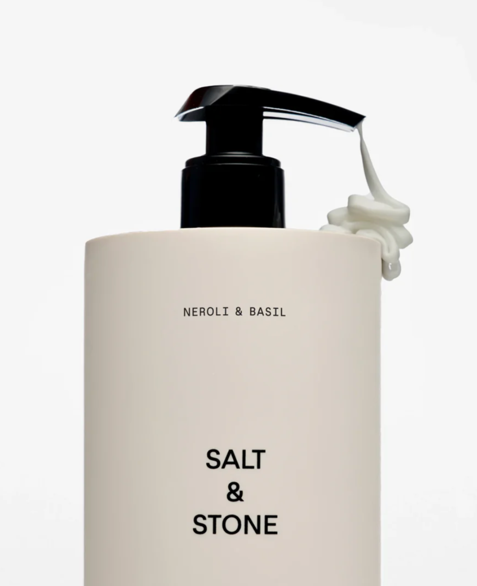 SALT &amp; STONE - LOTION POUR LE CORPS - NEROLI &amp; BASILIC - 450 ML