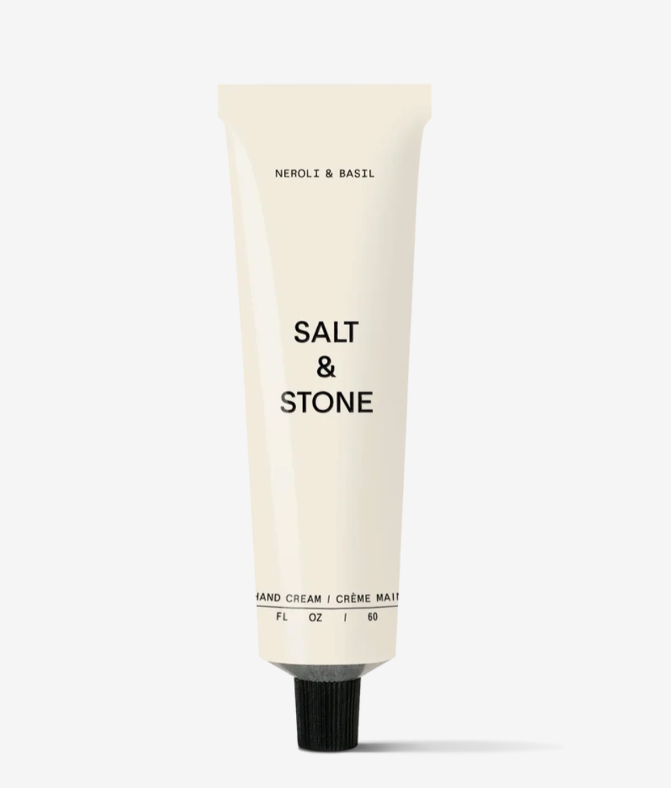 SALT &amp; STONE - CRÈME À MAIN - NEROLI &amp; BASILIC