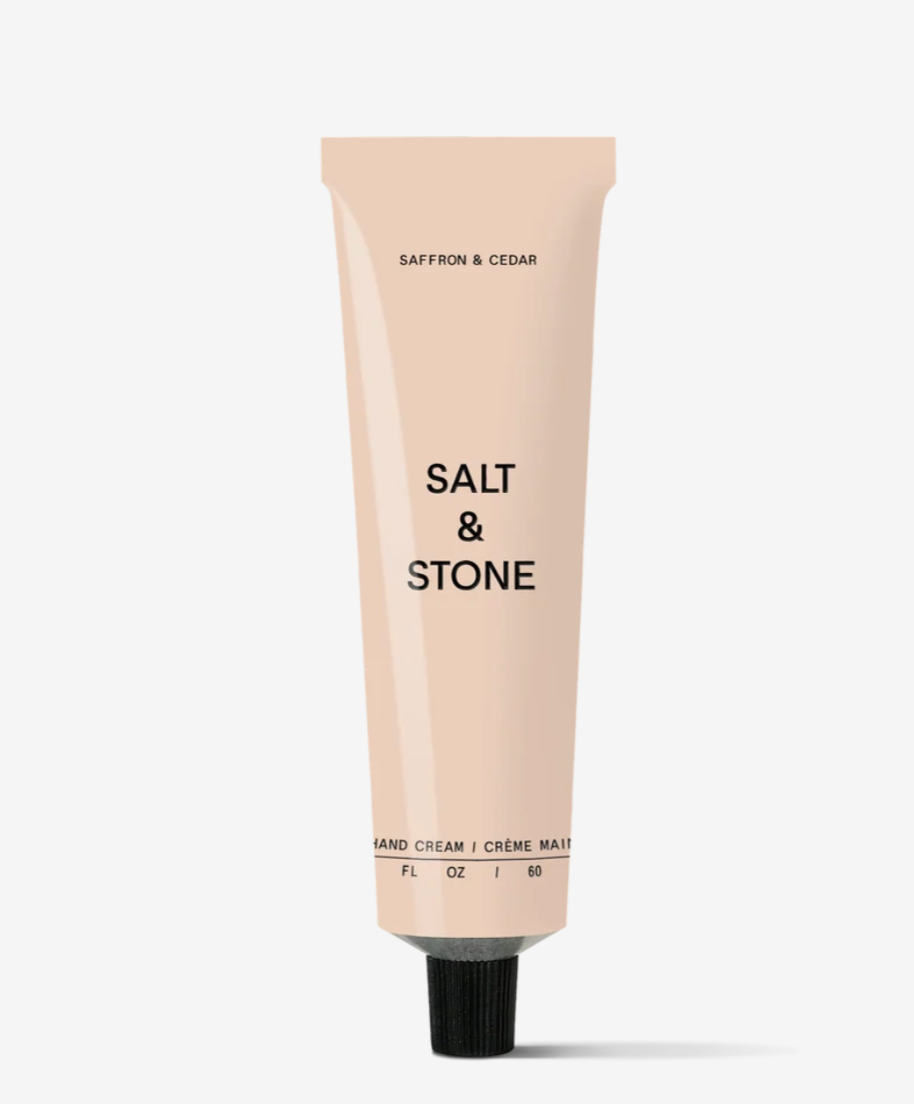 SALT &amp; STONE - CRÈME À MAIN - SAFRAN ET CÈDRE