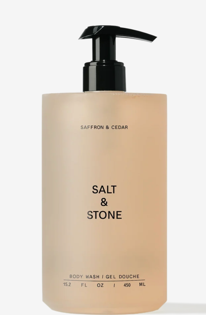 SALT &amp; STONE - NETTOYANT POUR LE CORPS - SAFRAN ET CÈDRE