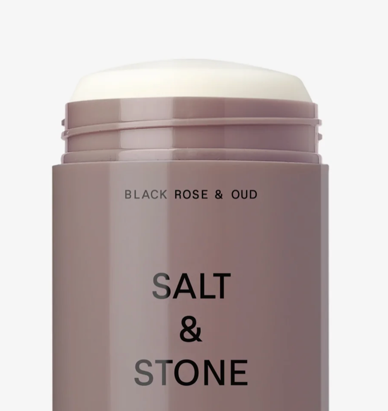 SALT &amp; STONE - DÉODORANT NATUREL - ROSE NOIRE + OUD - EXTRA FORT