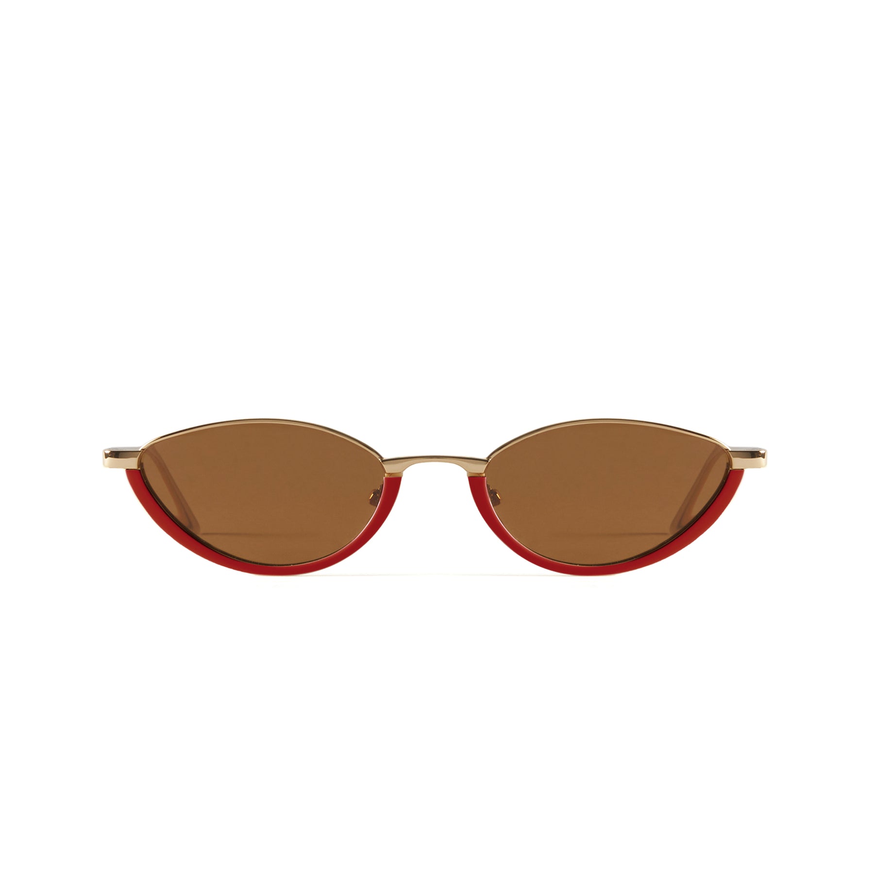 FRENCH KIWIS - LUNETTE JEANNE - ROUGE ET OR