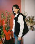 A BRONZE AGE - TOTE JOAN - VELOUR NOIR - AH25