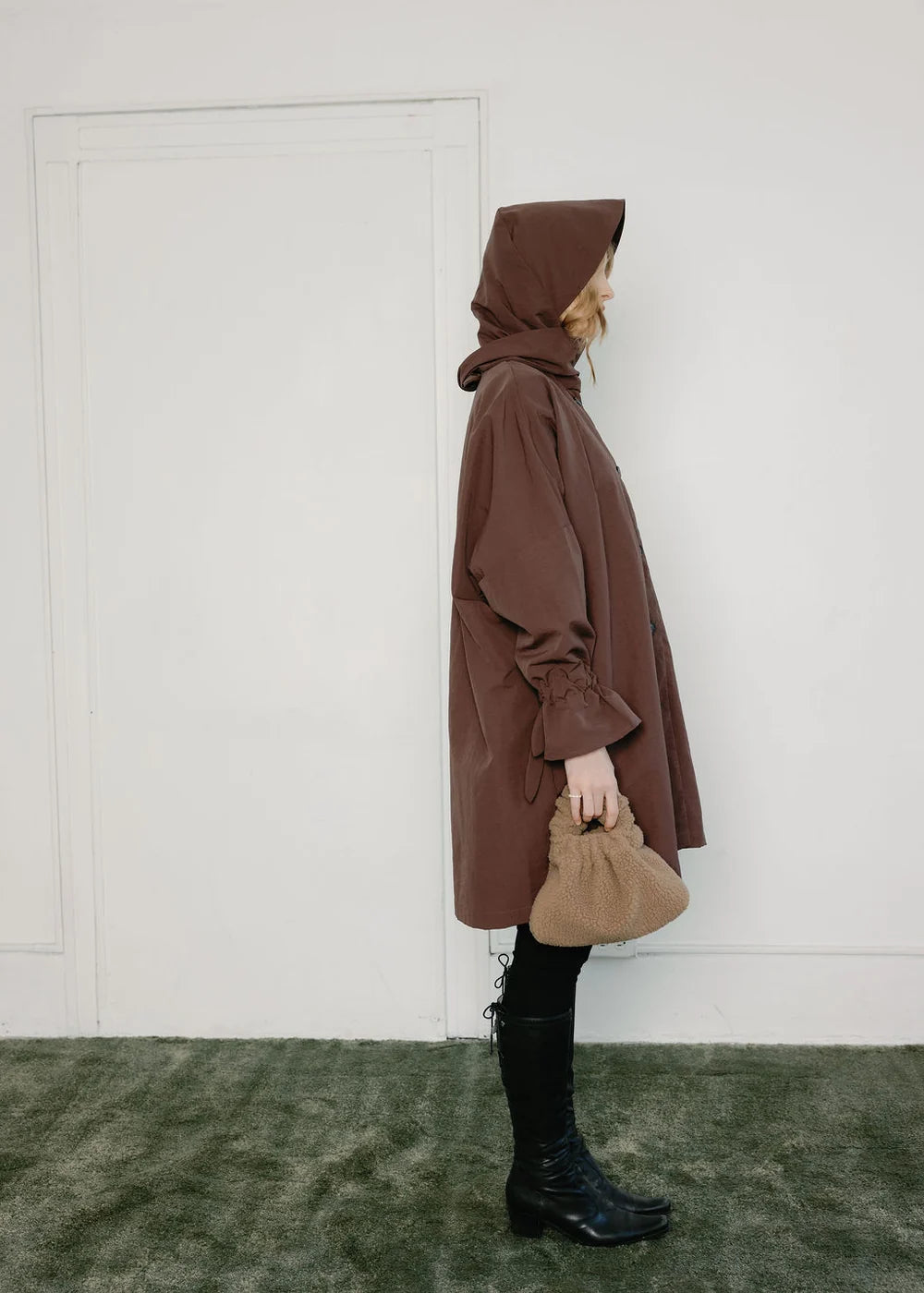 A BRONZE AGE - MANTEAU DE PLUIE JUDY - CHOCOLAT - AH26