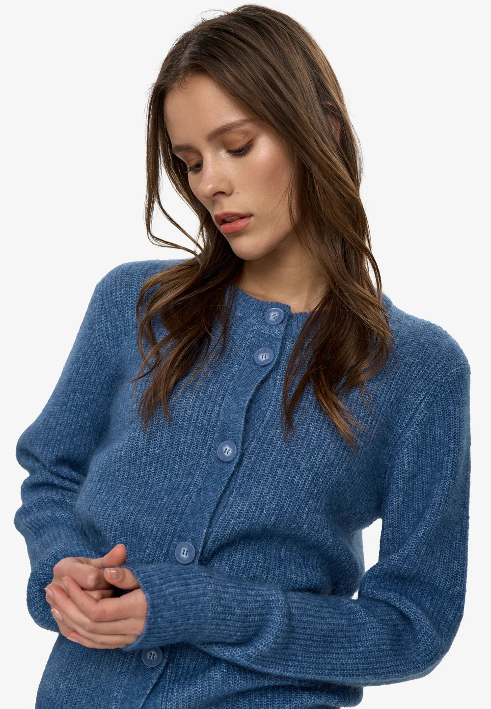 MINIMUM - CARDIGAN KORA - BLEU HORIZON - AH26